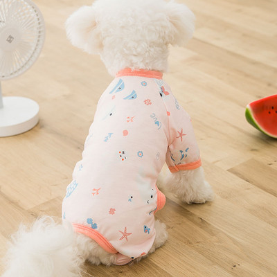 Corp pentru caini cu model colorat