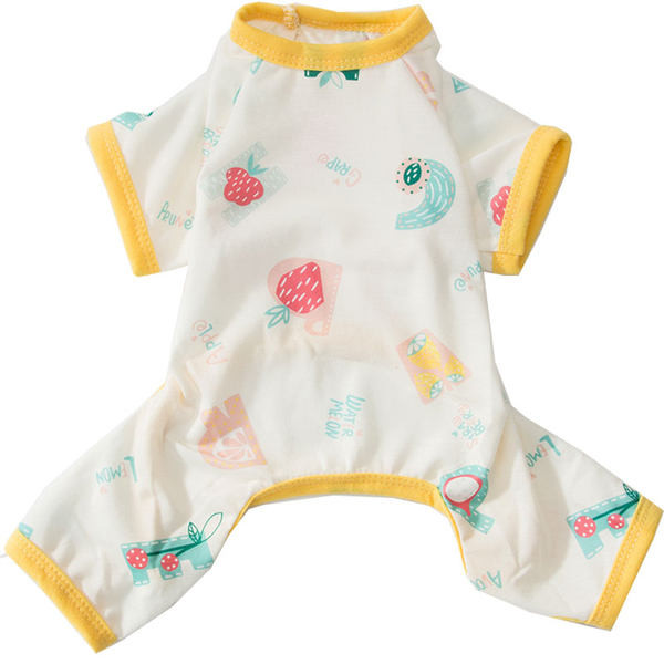 Corp pentru caini cu model colorat