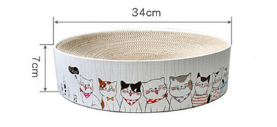 Scarlet pisici din hartie ondulata - mai multe modele