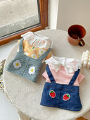 Rochie pentru caini cu broderie