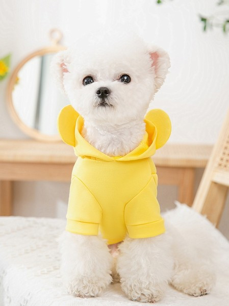 Jacheta pentru caini in doua culori