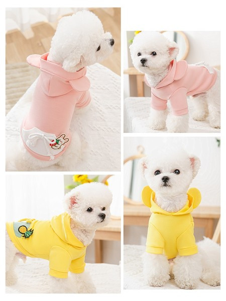 Jacheta pentru caini in doua culori