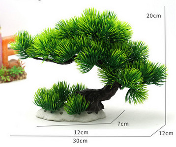 Dirbtinė medžio akvariumo puošmena
