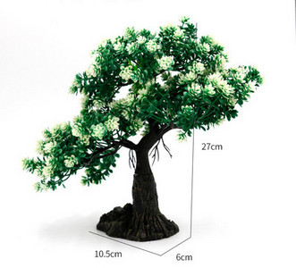 Dirbtinė akvariumo puošmena - trijų spalvų mediena