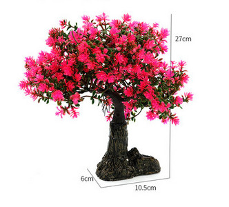 Dirbtinė akvariumo puošmena - trijų spalvų mediena