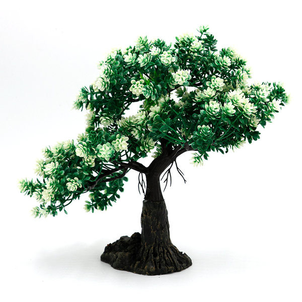 Dirbtinė akvariumo puošmena - trijų spalvų mediena