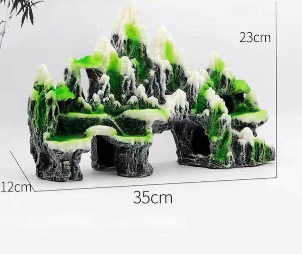 Kivi akvaariumi kaunistus