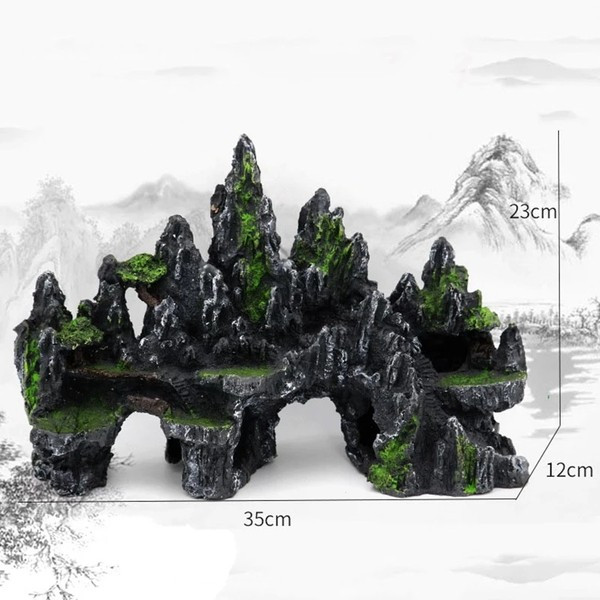 Kivi akvaariumi kaunistus