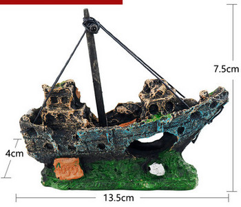 Akvaariumi kaunistused erineva kujuga