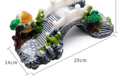 Akvaariumi kaunistused erineva kujuga