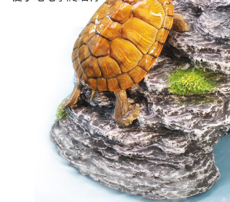 Kaljukujuline akvaariumi kaunistus - erinevad suurused