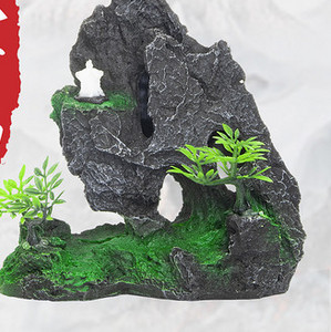 Mitu akvaariumi kunstliku kaunistuse mudelit