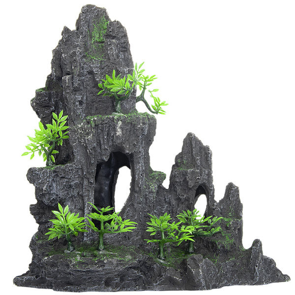 Mitu akvaariumi kunstliku kaunistuse mudelit