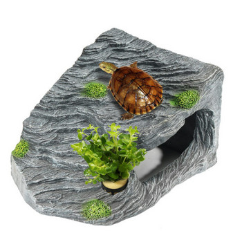 Декорация за аквариум - скала за костенурки