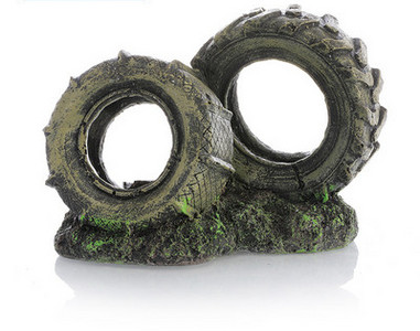 Διακόσμηση ενυδρείου σε σχήμα αυτοκινήτου