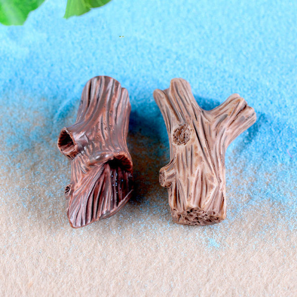 Διακόσμηση ενυδρείου - κούτσουρο σε δύο χρώματα