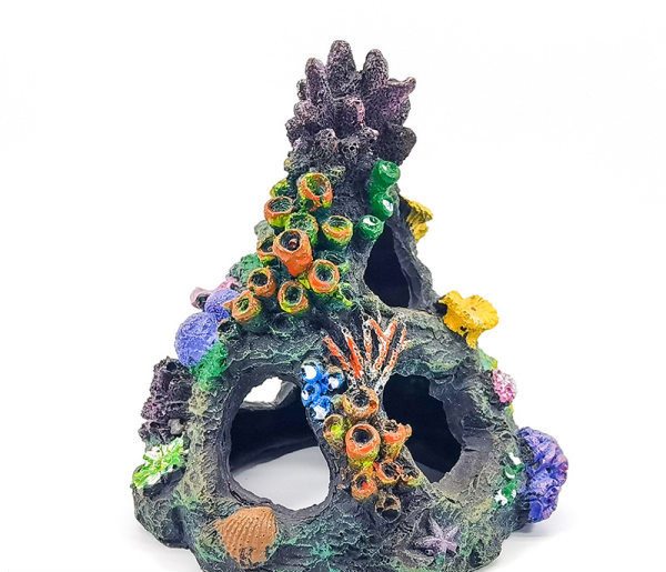 Decorare colorată pentru acvariu - mai multe modele