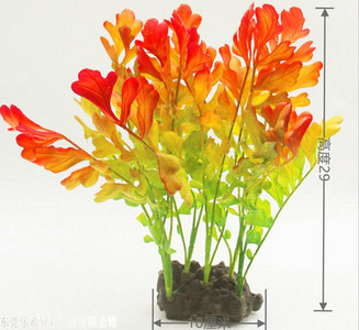 Akvaariumi kaunistamine - kunsttaimed