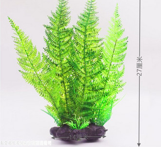 Akvaariumi kaunistamine - kunsttaimed