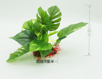 Akvaariumi kaunistamine - kunsttaimed