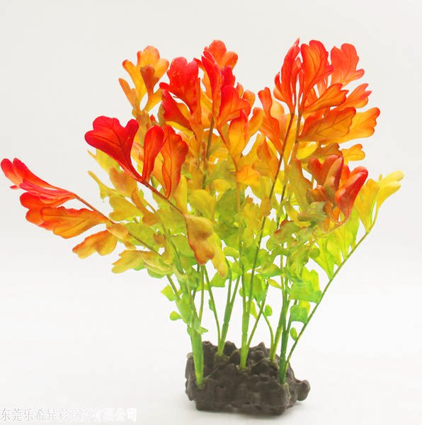 Akvaariumi kaunistamine - kunsttaimed