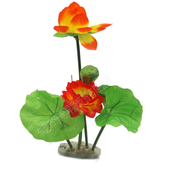 Akvaariumi kaunistamine - kunsttaimed