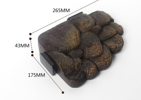 Piatra artificiala pentru decorarea acvariului