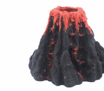 Τεχνητό ηφαίστειο για διακόσμηση ενυδρείου