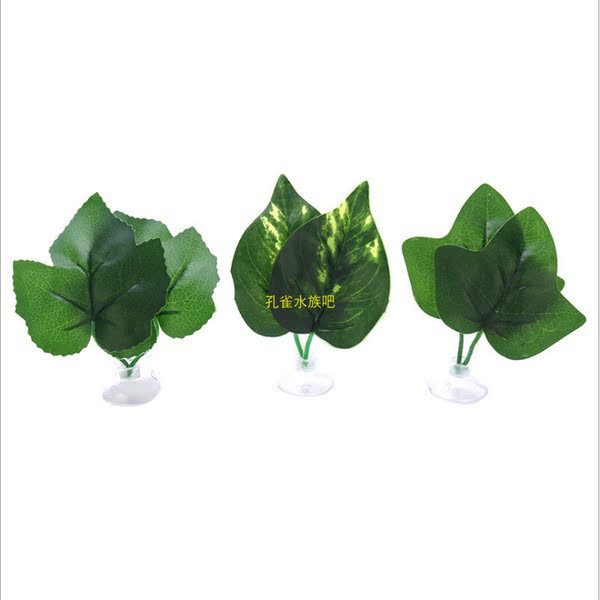 Frunze artificiale pentru acvariu