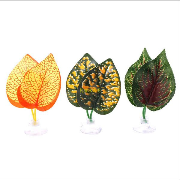 Frunze artificiale pentru acvariu