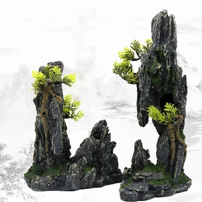 Декорация за аквариум - планина в три модела