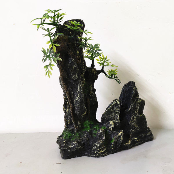 Decor pentru acvariu - munte in trei modele