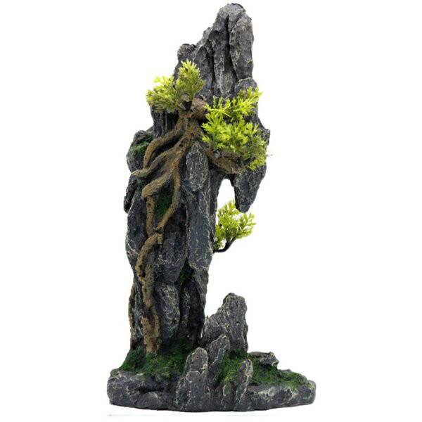 Decor pentru acvariu - munte in trei modele