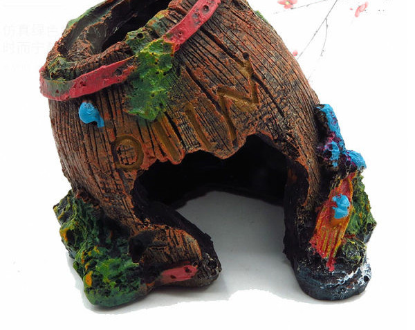 Πολύχρωμη διακόσμηση για το ενυδρείο - πολλά μοντέλα