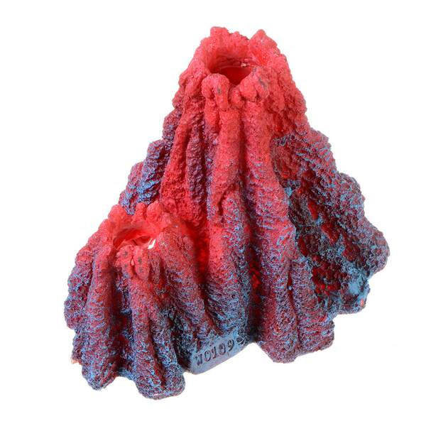 Akvaariumi vulkaani kaunistus