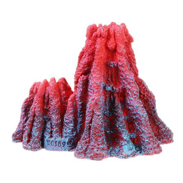 Akvaariumi vulkaani kaunistus