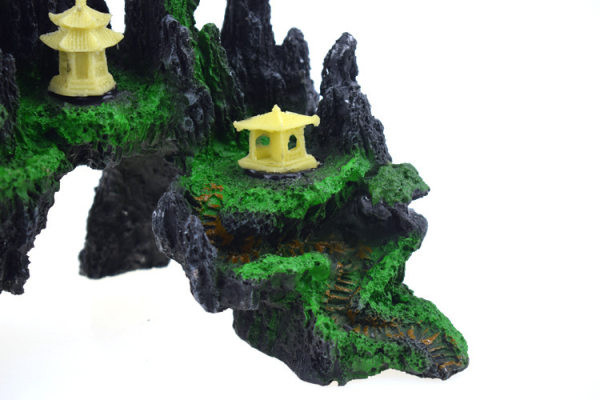 Διακόσμηση ενυδρείου σε σχήμα βράχου - δύο μοντέλα