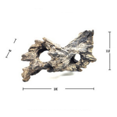 Lemn artificial pentru decorarea acvariului