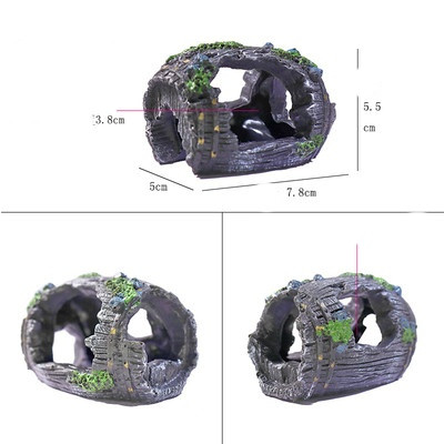 Decorare artificială pentru acvariu în diferite modele