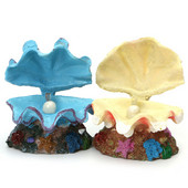 Kahes värvitoonis pärlitega kaunistus akvaariumi