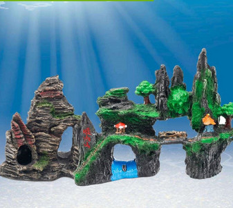 Akvaariumi dekoratiivsed kivid - erineva suurusega