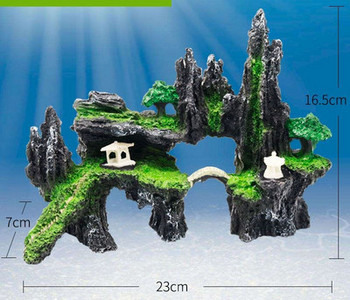 Akvaariumi dekoratiivsed kivid - erineva suurusega