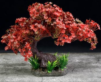 Изкуствена декорация за аквариум - тип дърво