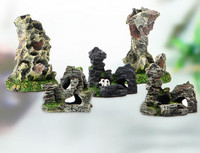 Τεχνητή διακόσμηση για ενυδρείο βράχου - πολλά μοντέλα