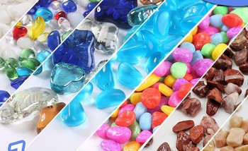Декоративни камъни за аквариум - различни модели