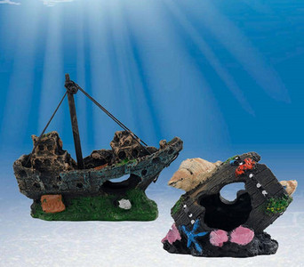 Kaunistused erinevad mudelid - akvaariumi jaoks