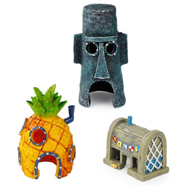 Kaunistused erinevad mudelid - akvaariumi jaoks