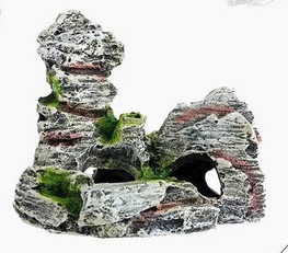 Decor artificial pentru un acvariu de roci