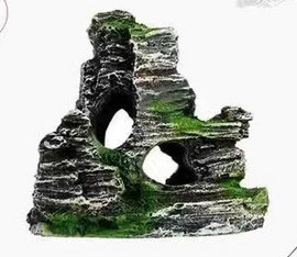 Decor artificial pentru un acvariu de roci