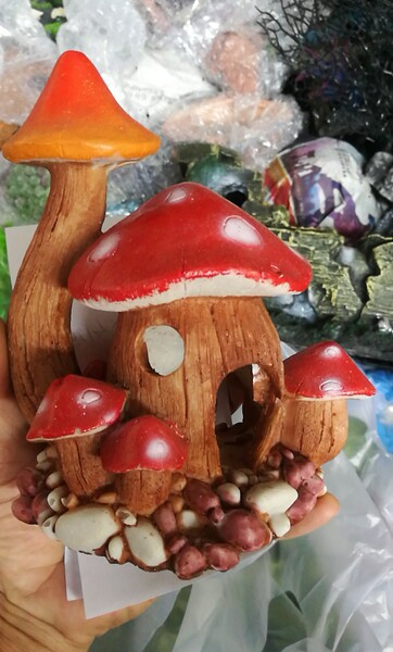 Casă decorativă pentru un acvariu